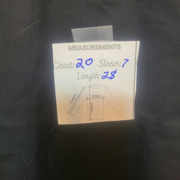 2 pack Black Vital Threads Scrubs Top Size S - Preowned - Picture 5 of 6